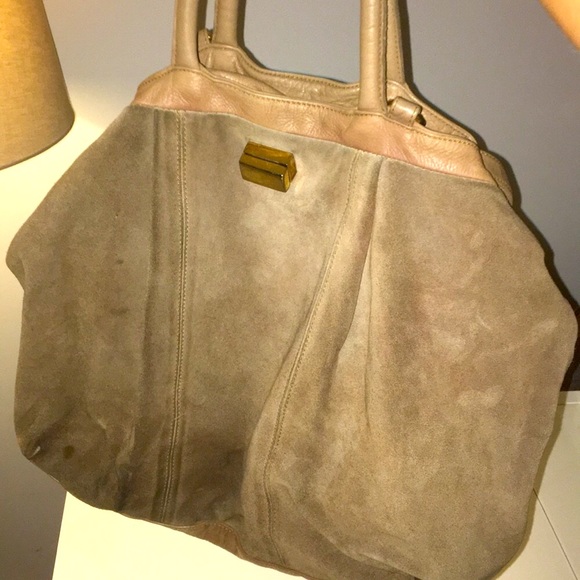 COPY - Tan suede bag - Picture 4 of 4